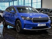 Begagnad Skoda Enyaq iV 150 kW (204 HK) 2022 Blå SUV