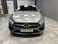 Begagnad Mercedes A200 AMG line 163 HK (119 kW) 2019 Mörkgrå Sedan