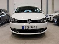 Begagnad VW Sharan 140 HK (102 kW) 2014 Vit Minibuss