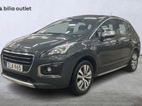 Begagnad Peugeot 3008 Allure 120 HK (88 kW) 2016 Mörkgrå Kombi