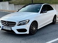 Begagnad Mercedes C250 AMG 204 HK (150 kW) 2015 Vit Sedan