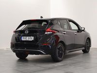 Begagnad Nissan Leaf N-Connecta 110 kW (150 HK) 2022 Svart Halvkombi