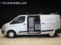 Begagnad Ford Transit Custom 170 HK (125 kW) 2017 Moondust silver metallic