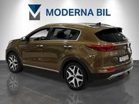 Begagnad Kia Sportage GT-Line 185 HK (136 kW) 2016 Grön SUV