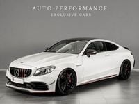 Begagnad Mercedes C63S AMG 640 HK (470 kW) 2020 Vit Sportkupé