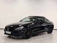 Begagnad Mercedes C300 AMG line 245 HK (180 kW) 2015 Svart Sportkupé
