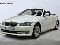 Begagnad BMW 325 218 HK (160 kW) 2010 Vit Cab