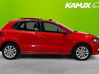 Begagnad VW Polo 90 HK (66 kW) 2016 Röd Halvkombi