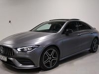 Begagnad Mercedes CLA220 AMG line 190 HK (139 kW) 2019 Grå Sedan