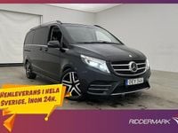 Begagnad Mercedes V250 Exclusive 190 HK (139 kW) 2016 Svart Minibuss
