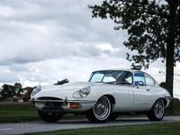 Begagnad Jaguar E-Type 269 HK (197 kW) 1971 Vit Sportkupé