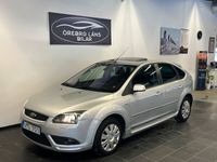 begagnad Ford Focus 1.8Flexifuel,Taklucka,Navi,Ny besiktad,Lågmil