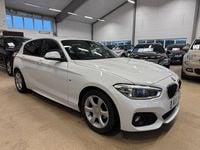 Begagnad BMW 118 M Sport 152 HK (111 kW) 2016 Vit Halvkombi