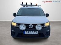 Begagnad VW Caddy 122 HK (89 kW) 2018 Vit Minibuss