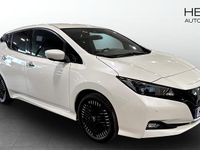 Begagnad Nissan Leaf N-Connecta 110 kW (150 HK) 2022 Vit Halvkombi