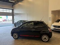 Begagnad Fiat 500 Lounge 69 HK (50 kW) 2009 Svart Cab