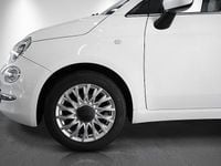 Begagnad Fiat 500 Lounge 69 HK (50 kW) 2015 Vit Halvkombi