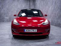 Begagnad Tesla Model 3 Long Range AWD 366 kW (498 HK) 2019 Röd Sedan
