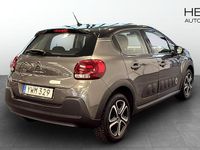 Begagnad Citroën C3 PureTech 83 HK (61 kW) 2018 Grå Halvkombi
