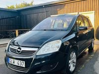 Begagnad Opel Zafira 94 HK (69 kW) 2008 Svart Minibuss