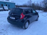 Begagnad Nissan Note S 98 HK (72 kW) 2014 Svart Halvkombi