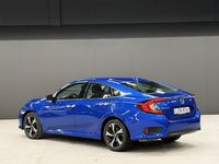 Begagnad Honda Civic Elegance 182 HK (133 kW) 2017 Blå