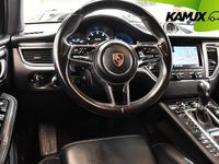 begagnad Porsche Macan Turbo Sport Chrono Kamera PASM Bose Navi 400hk 2016