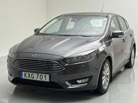 Begagnad Ford Focus Titanium 125 HK (91 kW) 2017 Grå