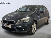 Begagnad BMW 218 Active Tourer Advantage 150 HK (110 kW) 2015 Grå Minibuss