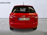 Begagnad Skoda Fabia 105 HK (77 kW) 2013 Röd Halvkombi