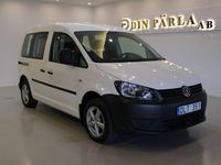Begagnad VW Caddy 109 HK (80 kW) 2013 Vit Minibuss