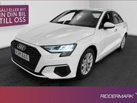 begagnad Audi A3 Sedan 35 TFSI Proline Cockpit Adaptiv-fart Sensorer 2021, Halvkombi