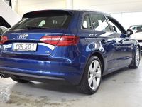 begagnad Audi A3 Sportback 2.0 TDI EN ÄGARE NYSERVAD NYBESIKTAD RAILS