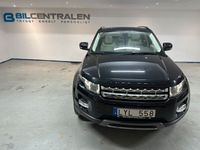Begagnad Land Rover Range Rover evoque Dynamic 191 HK (140 kW) 2011 Svart SUV