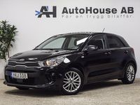 Begagnad Kia Rio 84 HK (61 kW) 2017 Svart Halvkombi