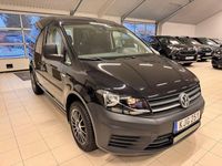 Begagnad VW Caddy 102 HK (75 kW) 2016 Svartmetallick Minibuss