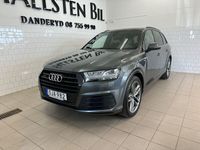 begagnad Audi Q7 3.0 TDI Quattro S-Line 7-Sits Drag Luftfjädring Svensksåld