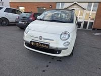 Begagnad Fiat 500 Lounge 69 HK (50 kW) 2012 Vit Halvkombi