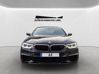 Begagnad BMW M550 M Sport 400 HK (294 kW) 2017 Svart Sedan