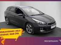 Begagnad Kia Ceed GT-Line 136 HK (100 kW) 2015 Svart Halvkombi