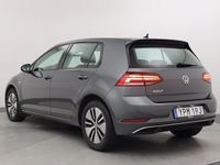 begagnad VW e-Golf 35.8 kWh Värmepump AdapFarth PDC Vhjul