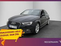 Begagnad Audi A3 Ambition 2014 Svart Sedan