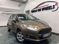 Begagnad Ford Fiesta Titanium 82 HK (60 kW) 2013 Brun Halvkombi