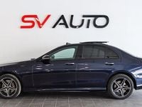 Begagnad Mercedes E300 AMG 306 HK (225 kW) 2020 Mörkblå Sedan