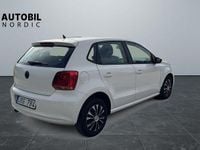 Begagnad VW Polo 87 HK (63 kW) 2009 Vit Halvkombi