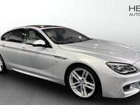 Begagnad BMW 640 M Sport 313 HK (230 kW) 2015 Silver metallic Sportkupé