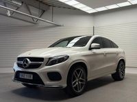 Begagnad Mercedes GLE350 AMG line 258 HK (189 kW) 2019 Vit (designo diamantvit) Sportkupé