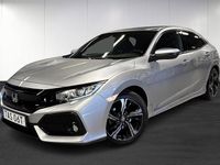 Begagnad Honda Civic Elegance 126 HK (92 kW) 2019 Silver Halvkombi