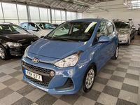 Begagnad Hyundai i10 Comfort 67 HK (49 kW) 2017 Ljusblå Halvkombi