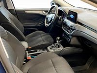 Begagnad Ford Focus Titanium 125 HK (91 kW) 2018 Blå Halvkombi